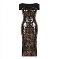 Sequined Reception Dress