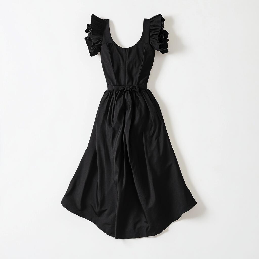 Black Reception Dress