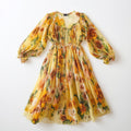 Flirty thigh length reception dress