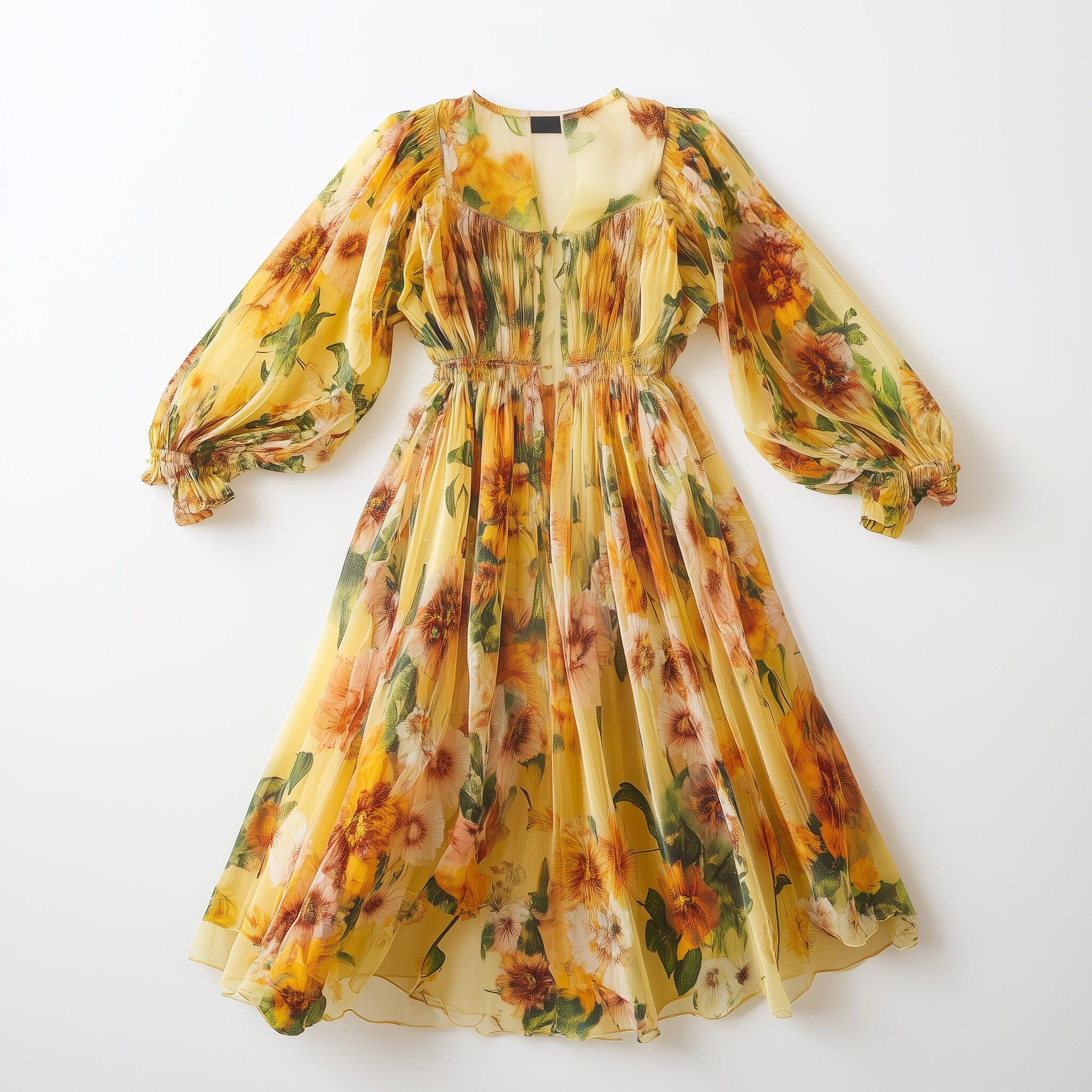 Flirty thigh length reception dress